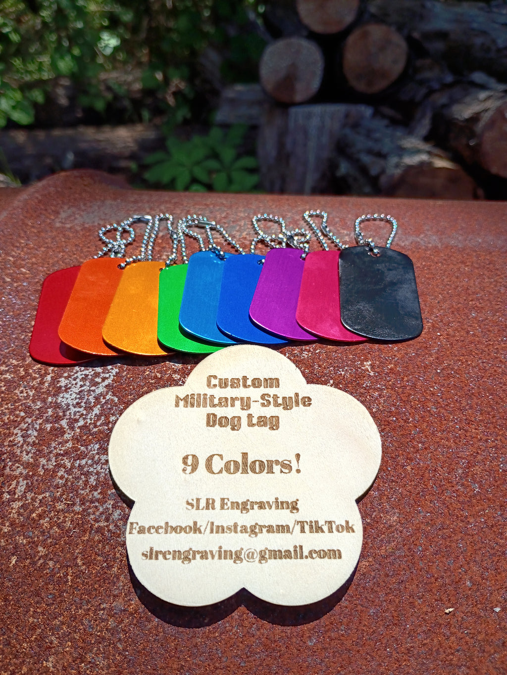 Personalized Military-style Dogtag
