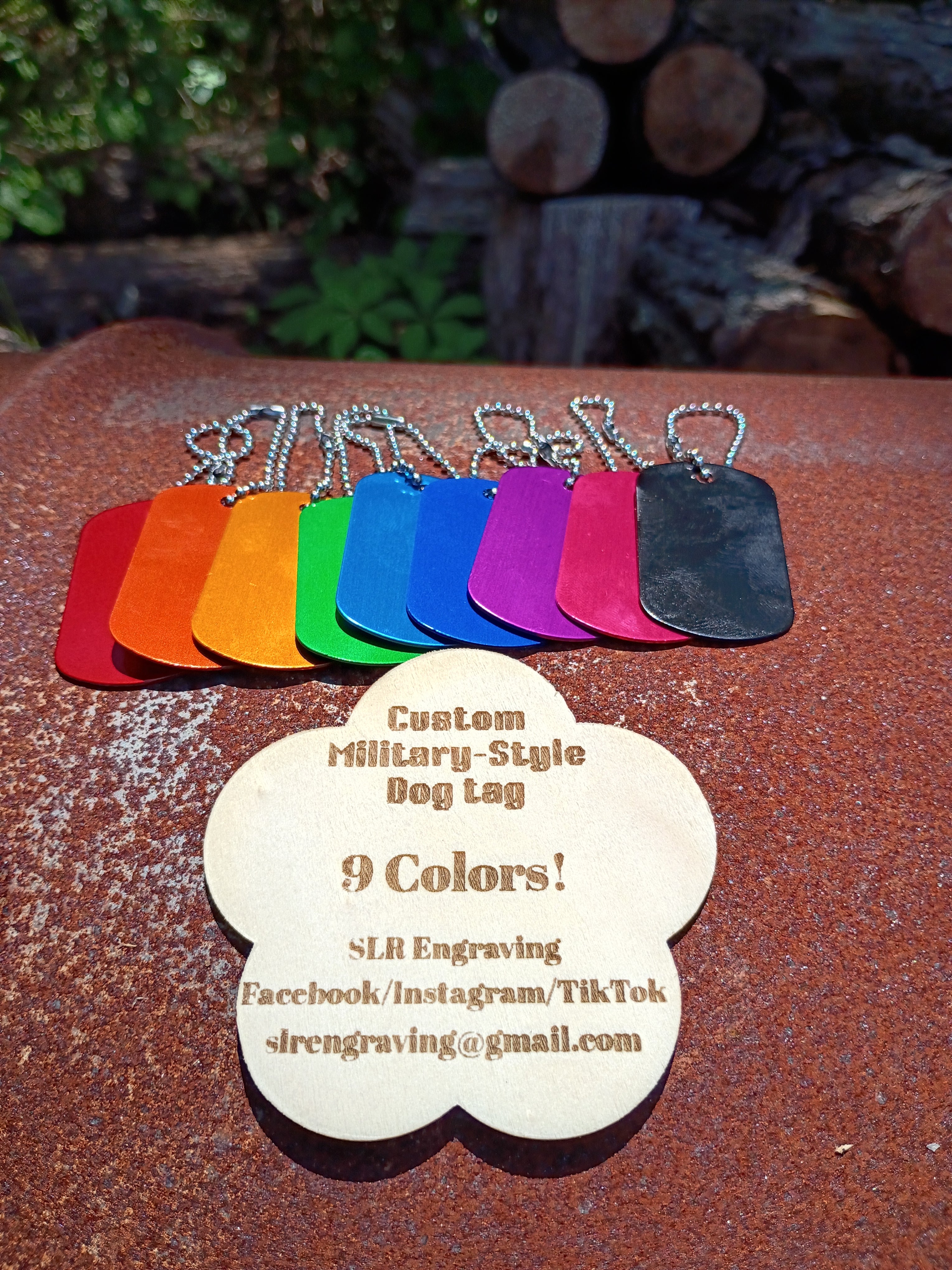 Personalized Military-style Dogtag